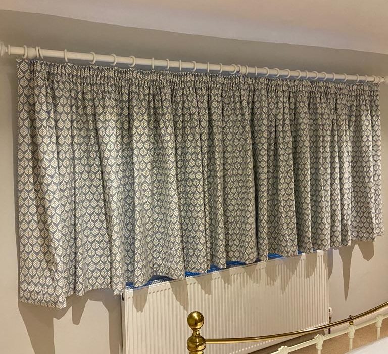 Pencil Pleat curtains