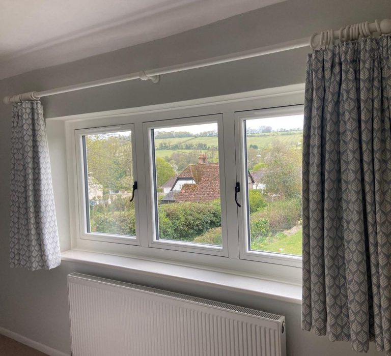 Pencil Pleat curtains
